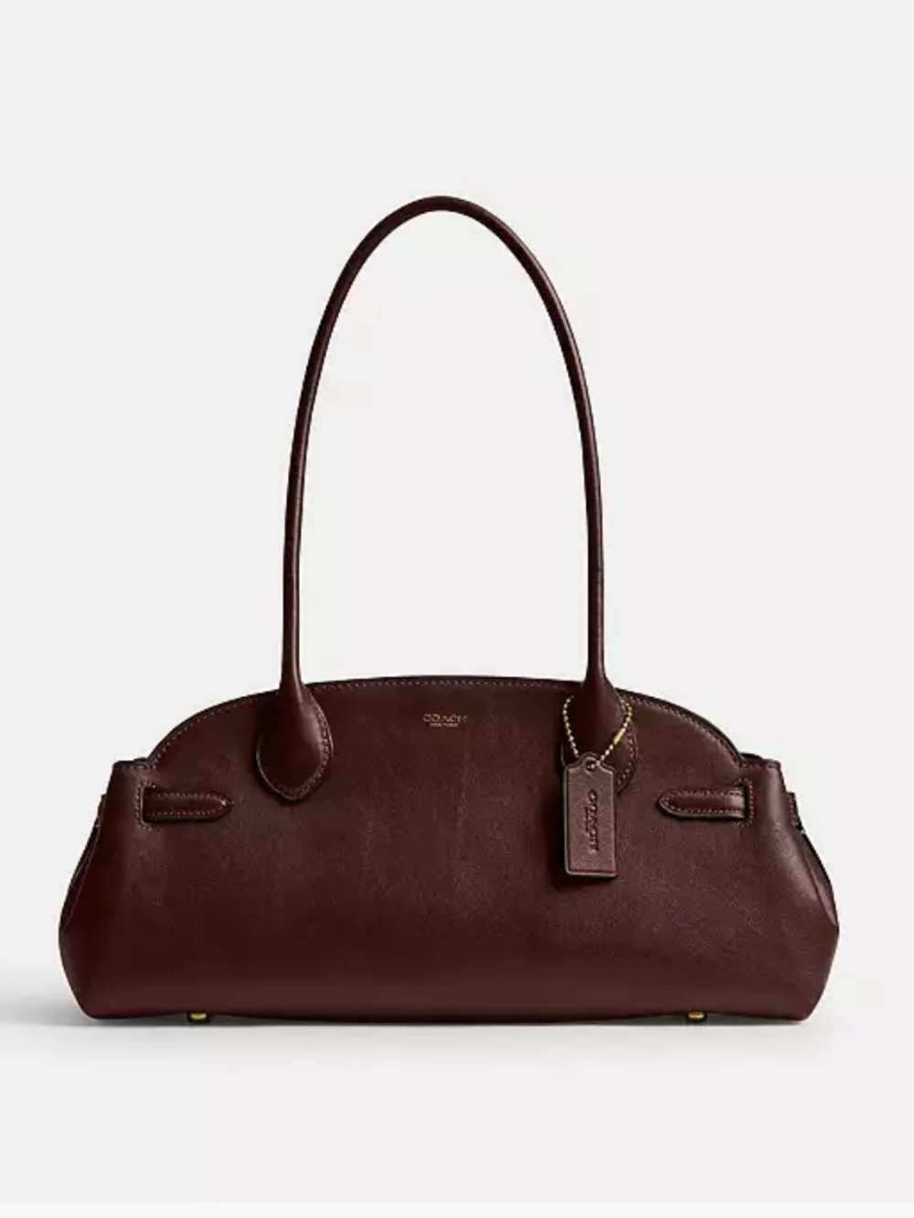 COACH Empire Carryall Bag 34 Maple Glazed Leather East West
